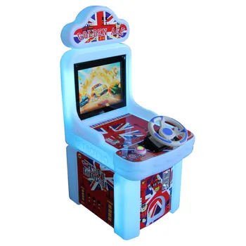 Coin operated kids indoor racing games center equipment arcade game machine play racing car game console with steering wheel
Coin operated kids indoor racing games center equipment arcade game machine play racing car game console with steering wheel