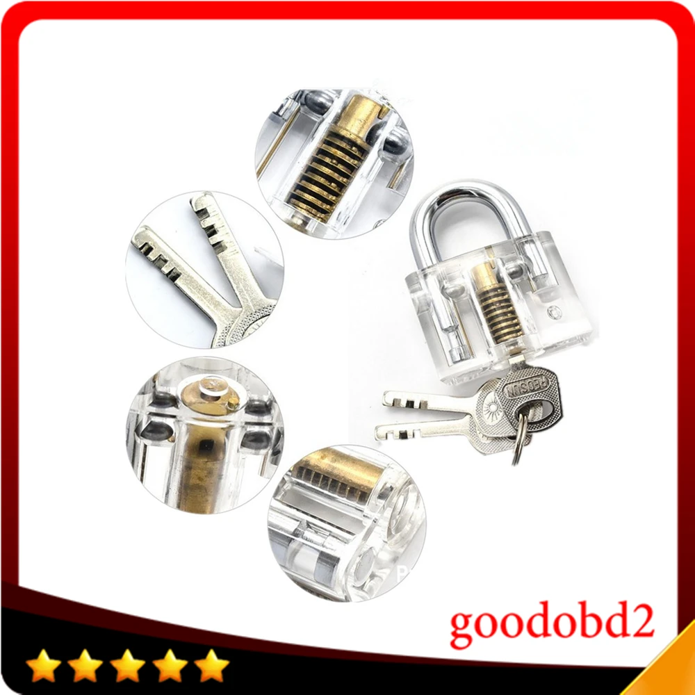 Metalworking Cutaway Lock Transparent Training Skill Professional Visable Practice Padlocks Lock Pick For Locksmith tools
Metalworking Cutaway Lock Transparent Training Skill Professional Visable Practice Padlocks Lock Pick For Locksmith tools