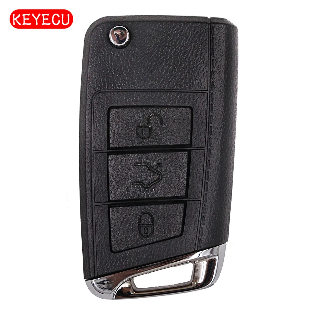 Keyecu Modified Golf 7 Stylish Remote Key Fob 3 Buttons 315Mhz for Volkswagen, FCC ID: 1J0 959 753 DJ
Keyecu Modified Golf 7 Stylish Remote Key Fob 3 Buttons 315Mhz for Volkswagen, FCC ID: 1J0 959 753 DJ