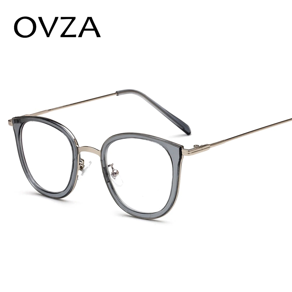 OVZA Pink Glasses Frames Women Rectangle Eye glasses Frames for Men Metal+PC Fashion Optical Frame Translucent S7089
OVZA Pink Glasses Frames Women Rectangle Eye glasses Frames for Men Metal+PC Fashion Optical Frame Translucent S7089
