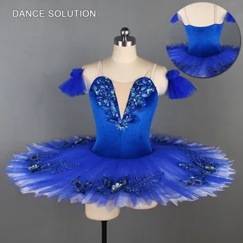 Blue Bird Professional Ballet Tutu with Velvet Stretch Bodice Women Stage Performance Costumes Ballet Dress for Girls BLL092
Blue Bird Professional Ballet Tutu with Velvet Stretch Bodice Women Stage Performance Costumes Ballet Dress for Girls BLL092