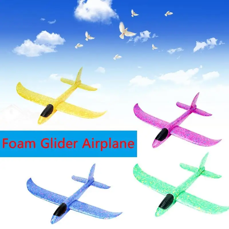 37cm Foam Glider Rc Airplane Hand Throw Verisimilitude Airplane Epp Outdoor Launch Flexible Avion Kids Gift Free Fly Aeromodelo
37cm Foam Glider Rc Airplane Hand Throw Verisimilitude Airplane Epp Outdoor Launch Flexible Avion Kids Gift Free Fly Aeromodelo