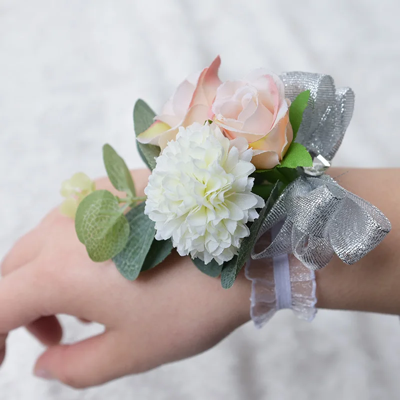 High Quality Wedding Prom Boutonniere Flower Hand Corsage Wedding Witness Boutonniere Groom Bridesmaid Groomsmen Wrist Flowers
High Quality Wedding Prom Boutonniere Flower Hand Corsage Wedding Witness Boutonniere Groom Bridesmaid Groomsmen Wrist Flowers