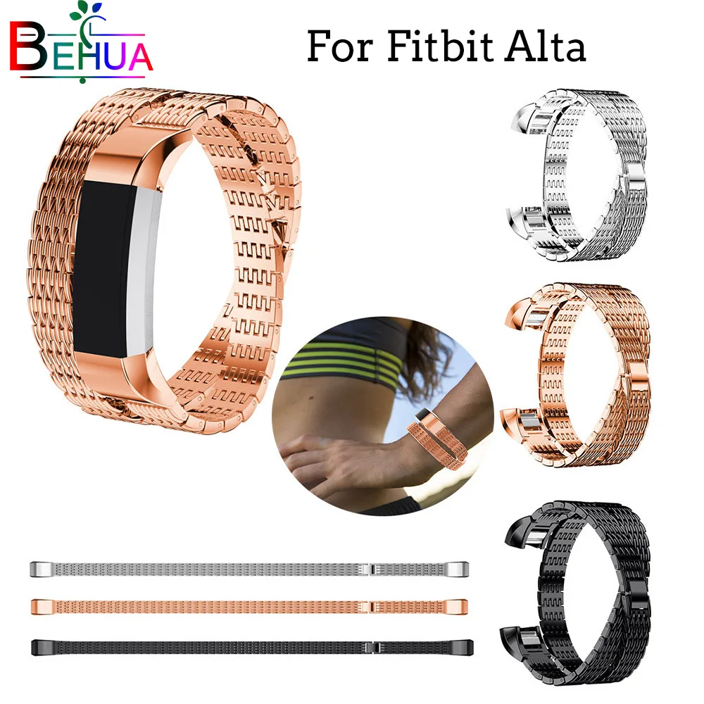 Fashion Metal High Quality Replacement Strap Wrist Band Belt for Fitbit Alta Bracelet ALTA HR Monitor Smart Watch Accessories
Fashion Metal High Quality Replacement Strap Wrist Band Belt for Fitbit Alta Bracelet ALTA HR Monitor Smart Watch Accessories