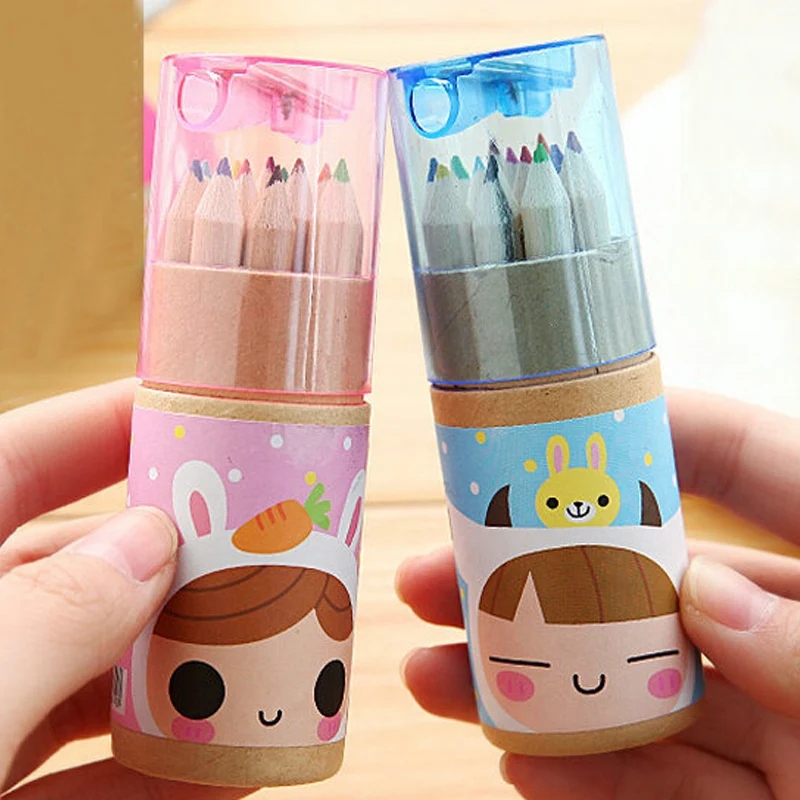 12 Colors /Lot MIni color pencis for children colored pencil Professional Painting Color pen art Drawing Pencil with Box Cases
12 Colors /Lot MIni color pencis for children colored pencil Professional Painting Color pen art Drawing Pencil with Box Cases