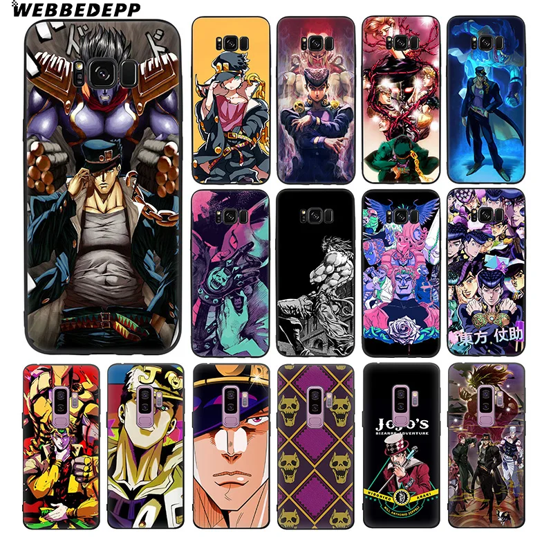 WEBBEDEPP JoJo's Bizarre Adventure Soft TPU Silicone Case for Samsung Galaxy S10 S10e S9 S8 Plus S7 S6 Edge & J6
WEBBEDEPP JoJo's Bizarre Adventure Soft TPU Silicone Case for Samsung Galaxy S10 S10e S9 S8 Plus S7 S6 Edge & J6