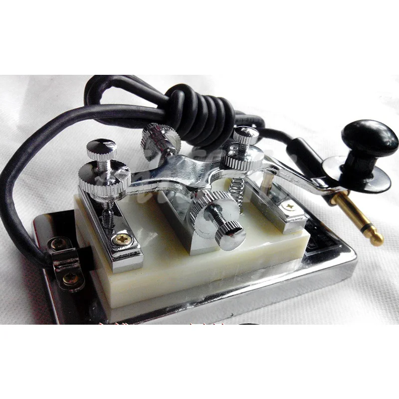 Short wave radio Morse Morse code CW secret room prop power generation Changshu K4 key K-4 hand key
Short wave radio Morse Morse code CW secret room prop power generation Changshu K4 key K-4 hand key