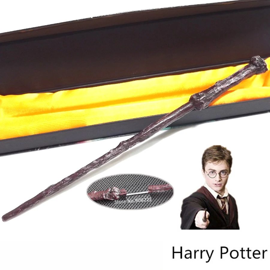 High Quality Gift Box Packing Harry Potter Metal-Core Magic Wand for Kids Cosplay Harry Potter Magical Wand
High Quality Gift Box Packing Harry Potter Metal-Core Magic Wand for Kids Cosplay Harry Potter Magical Wand