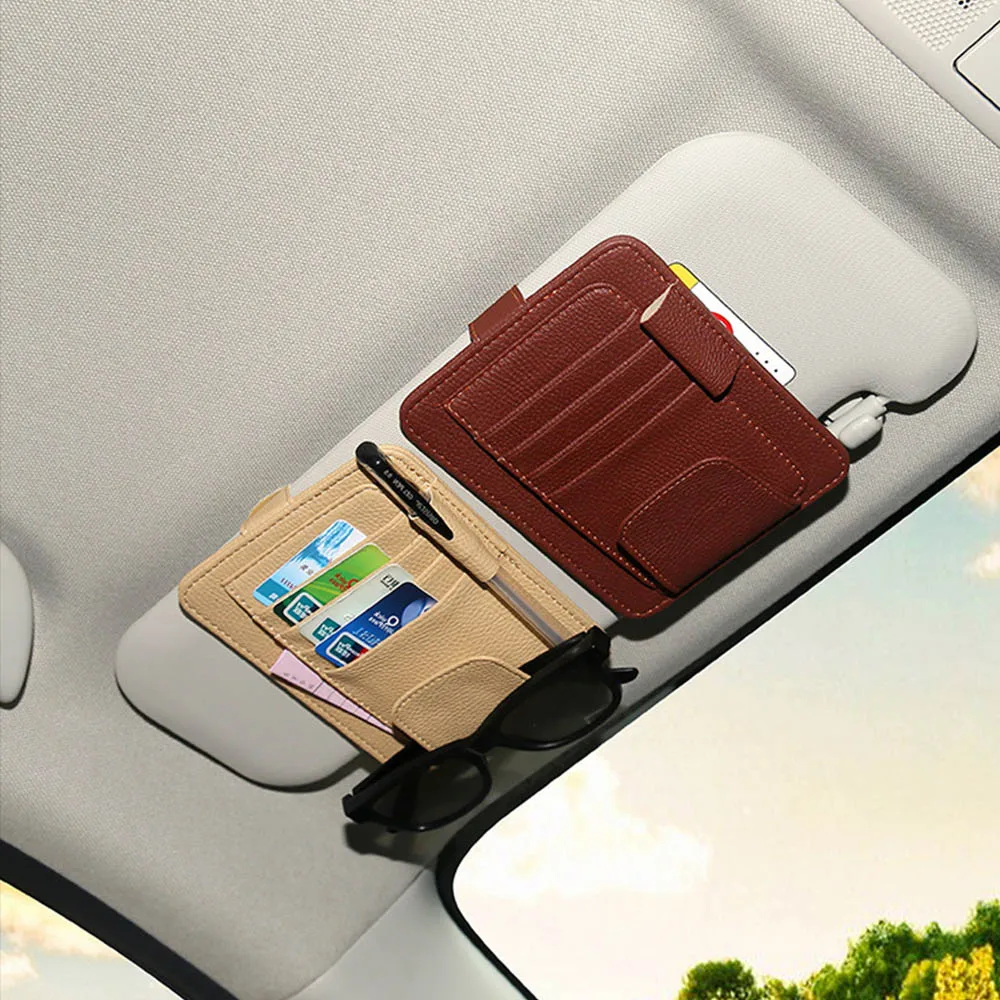 Car Multi-function Card Clip Three Colors Car Sunglasses Holder Storage Case Microfiber Leather Vehicle Auto Accessories
Car Multi-function Card Clip Three Colors Car Sunglasses Holder Storage Case Microfiber Leather Vehicle Auto Accessories