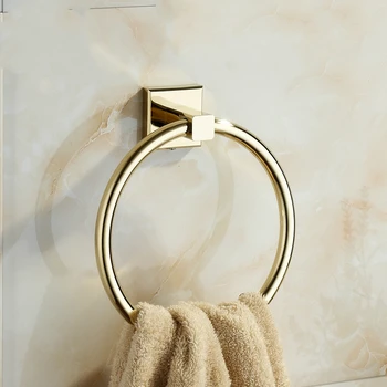 European Zirconium Gold Brass Towel Ring Towel Bar Vintage Polished Copper Towel Rack Mounting Bathroom Accessories B70
European Zirconium Gold Brass Towel Ring Towel Bar Vintage Polished Copper Towel Rack Mounting Bathroom Accessories B70
