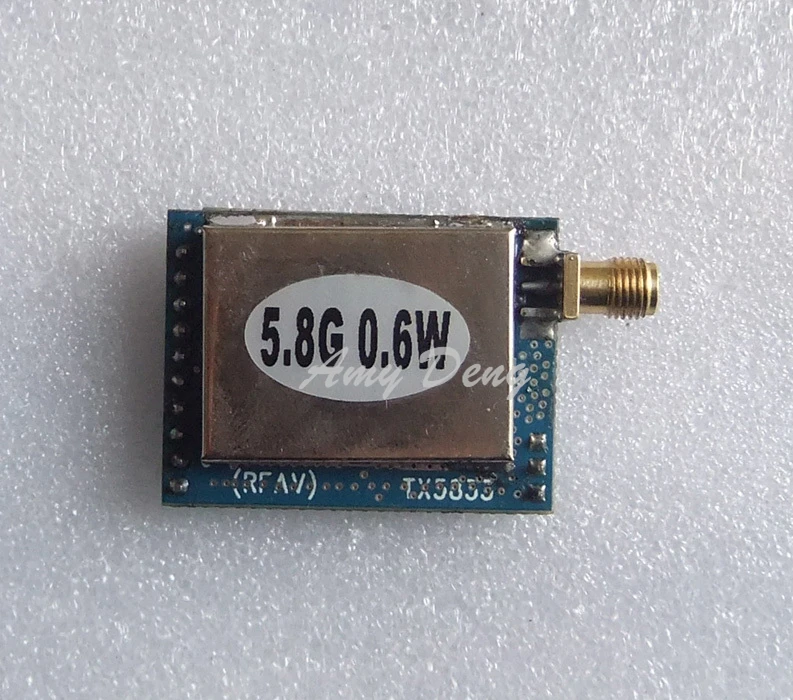 5.8G 600mW wireless audio and video transmission module, FPV long-distance transmission
5.8G 600mW wireless audio and video transmission module, FPV long-distance transmission