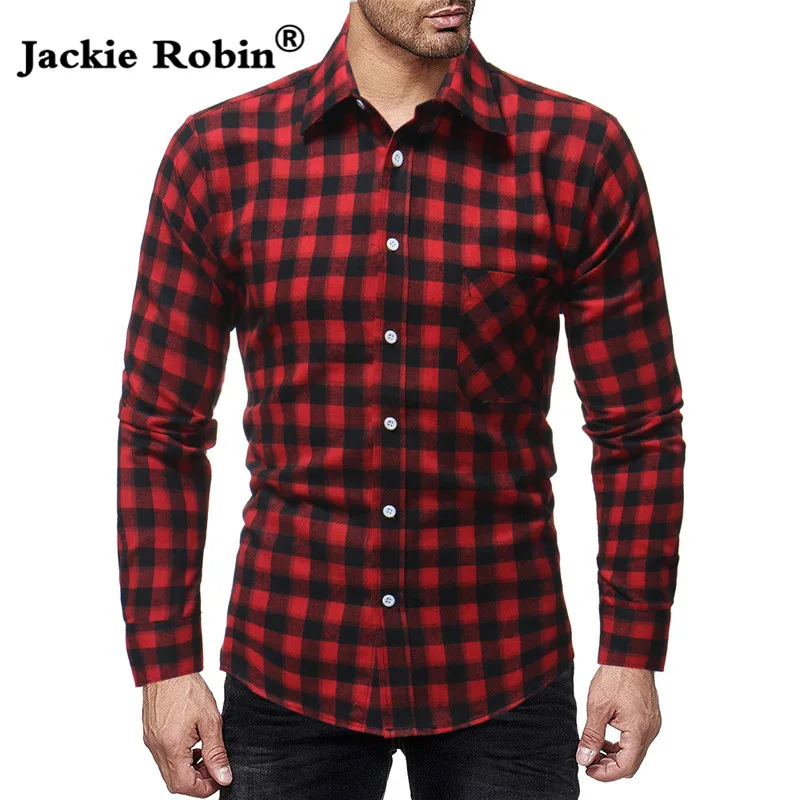 2019 New Autumn Winter Men's Plaid hit Color Shirt Men's long sleeved lapel shirt brand casual shirt Men shirts plus size
2019 New Autumn Winter Men's Plaid hit Color Shirt Men's long sleeved lapel shirt brand casual shirt Men shirts plus size