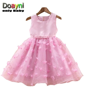 Doayni Baby 2018 Girls Summer Sleeveless Belt Lace Mesh Dress with Stereo Floral Party Dancing Princess Kids 110 to 150cm Height
Doayni Baby 2018 Girls Summer Sleeveless Belt Lace Mesh Dress with Stereo Floral Party Dancing Princess Kids 110 to 150cm Height