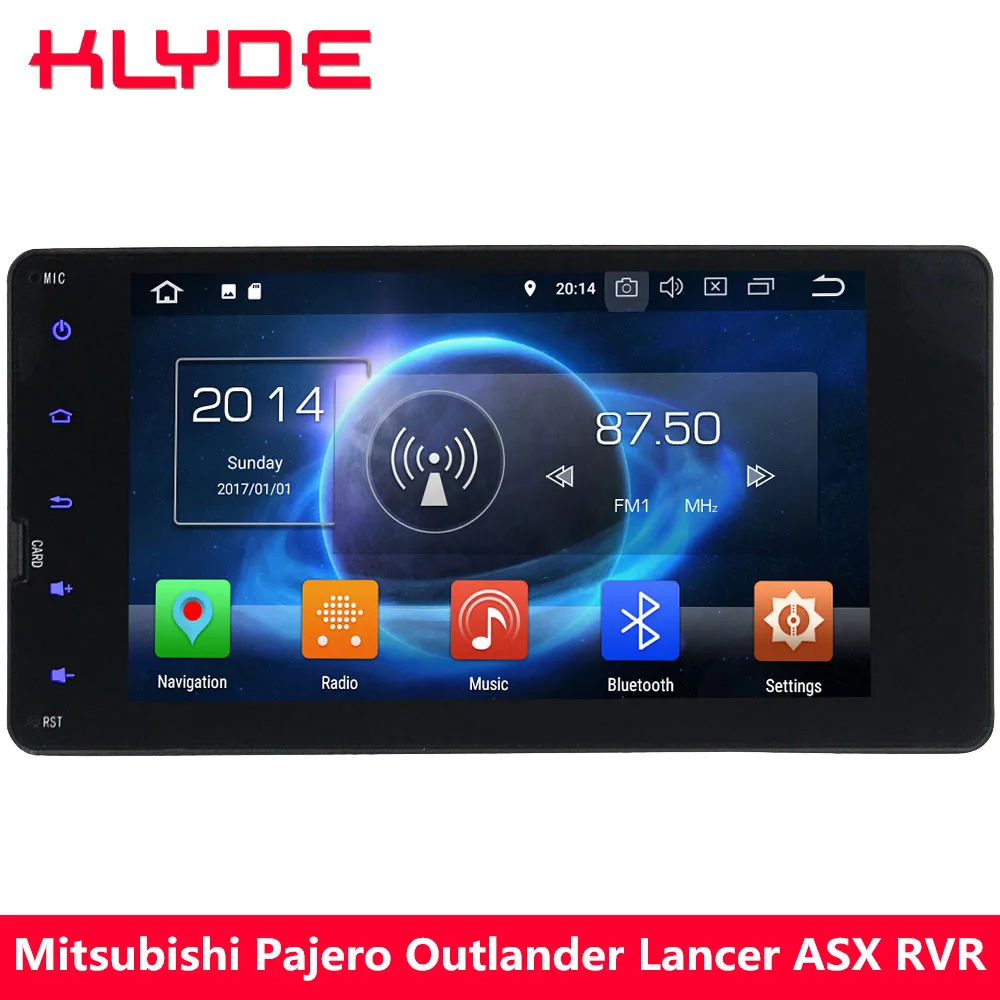 KLYDE 7" 4G Octa Core Android 8.0 7.1 6 4GB+32GB Car DVD Multimedia Player Radio For Mitsubishi Outlander Lancer ASX RVR Pajero
KLYDE 7" 4G Octa Core Android 8.0 7.1 6 4GB+32GB Car DVD Multimedia Player Radio For Mitsubishi Outlander Lancer ASX RVR Pajero