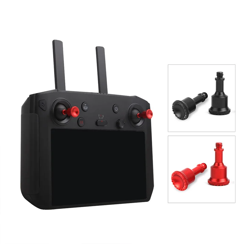 DJI Smart Controller Metal Joysticks Detachable Thumb Rocker for Mavic 2 Remote Control Non-slip Controller Sticks Red or Black
DJI Smart Controller Metal Joysticks Detachable Thumb Rocker for Mavic 2 Remote Control Non-slip Controller Sticks Red or Black