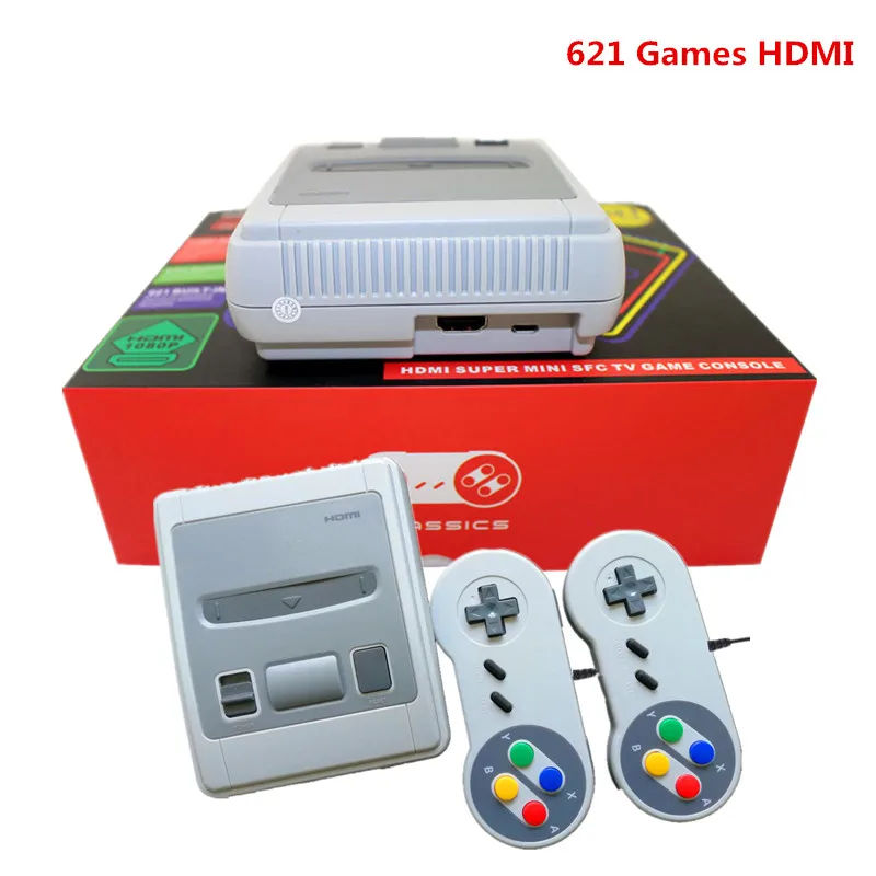 HDMI / AV Output MINI Classic handheld game player Childhood Family TV video game console Built-in 620 / 621 Games
HDMI / AV Output MINI Classic handheld game player Childhood Family TV video game console Built-in 620 / 621 Games