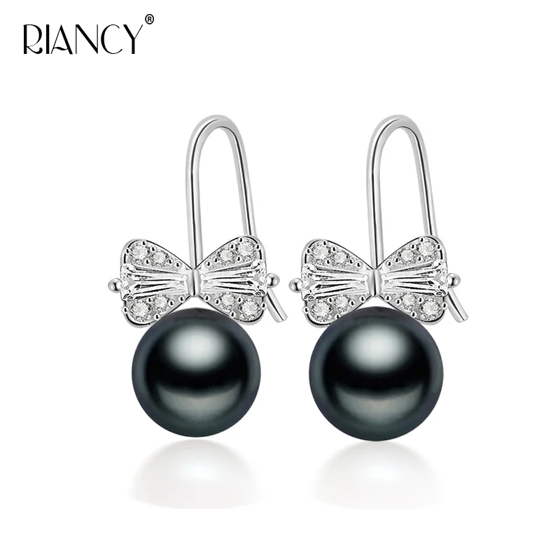 100% genuine freshwater black pearl earrings fashion jewelry 925 Sterling silver earrings for women wedding gift
100% genuine freshwater black pearl earrings fashion jewelry 925 Sterling silver earrings for women wedding gift