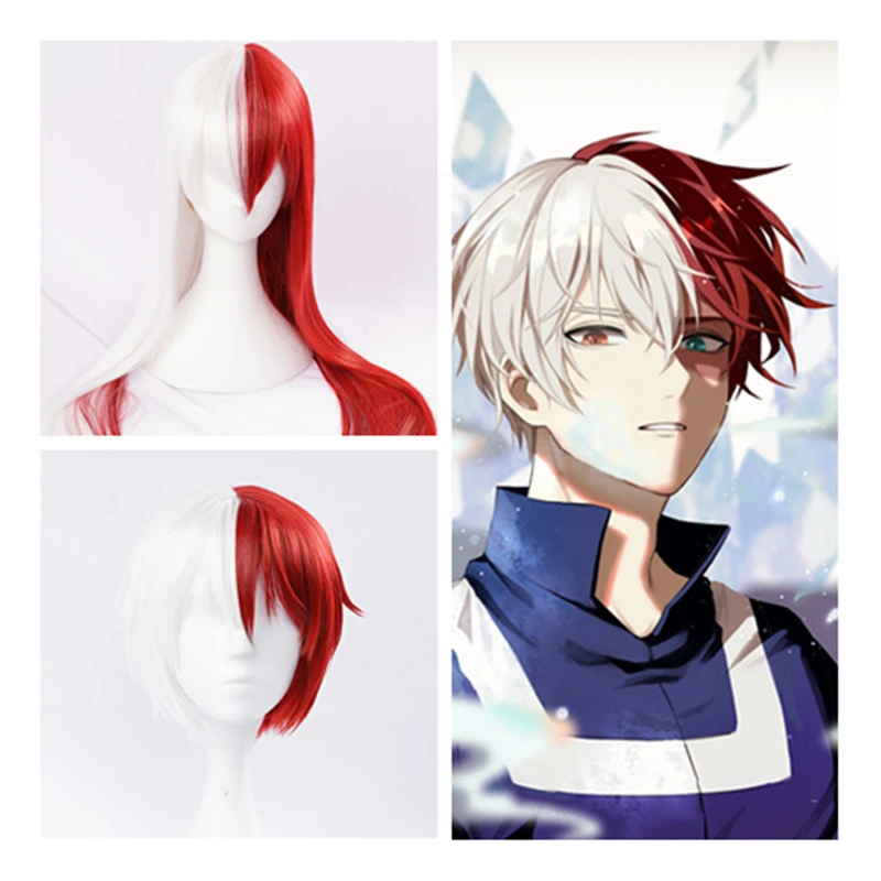 Free Postage My Hero Academia Wig Boku no Hero Academia Todoroki Shoto Cosplay Perruque femme Adulto Hair Wig Hairpiece Periwig
Free Postage My Hero Academia Wig Boku no Hero Academia Todoroki Shoto Cosplay Perruque femme Adulto Hair Wig Hairpiece Periwig