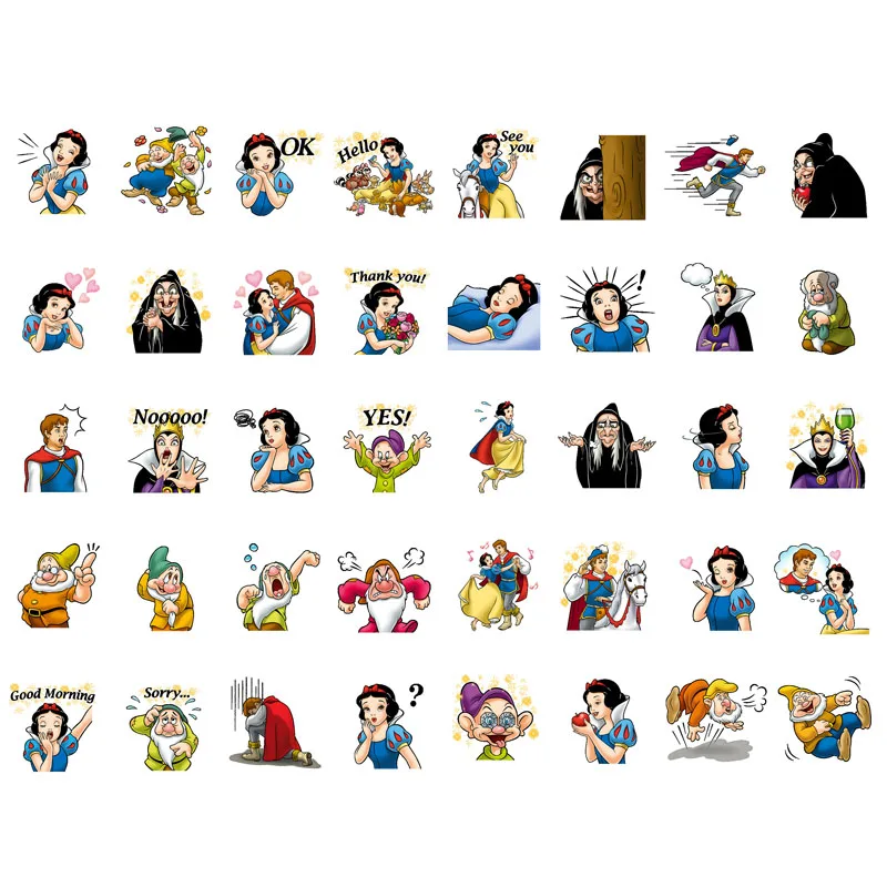 40pcs/set Cute Anime Snow White Dwarf Handmade Mini Calendar Album Agenda Scrapbook Stickers Stationery Back to School Supplies
40pcs/set Cute Anime Snow White Dwarf Handmade Mini Calendar Album Agenda Scrapbook Stickers Stationery Back to School Supplies