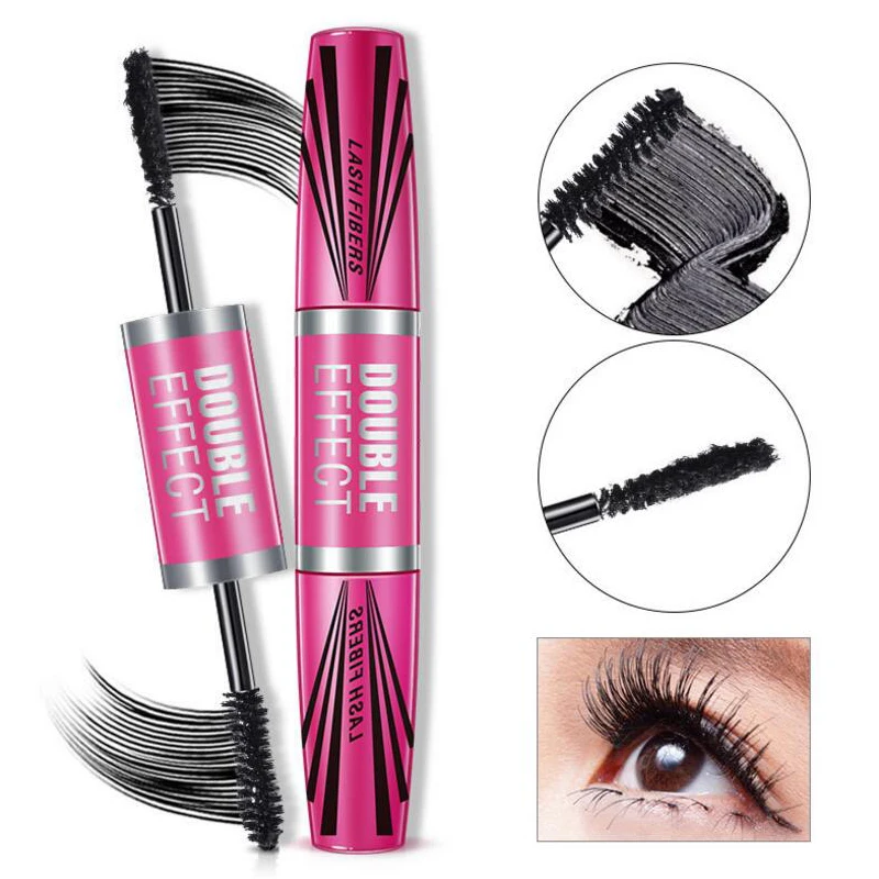 BIOAQUA Double-head Waterproof Black Mascara Long Curling And Thick Fashion Longer Eyelash Enhance Extension Cosmetic
BIOAQUA Double-head Waterproof Black Mascara Long Curling And Thick Fashion Longer Eyelash Enhance Extension Cosmetic