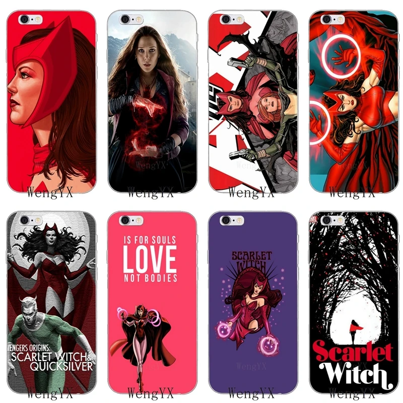 Scarlet Witch Avengers x-men Slim silicone Soft phone case For iPhone 4 4s 5 5s 5c SE 6 6s plus 7 7plus 8 8plus X
Scarlet Witch Avengers x-men Slim silicone Soft phone case For iPhone 4 4s 5 5s 5c SE 6 6s plus 7 7plus 8 8plus X