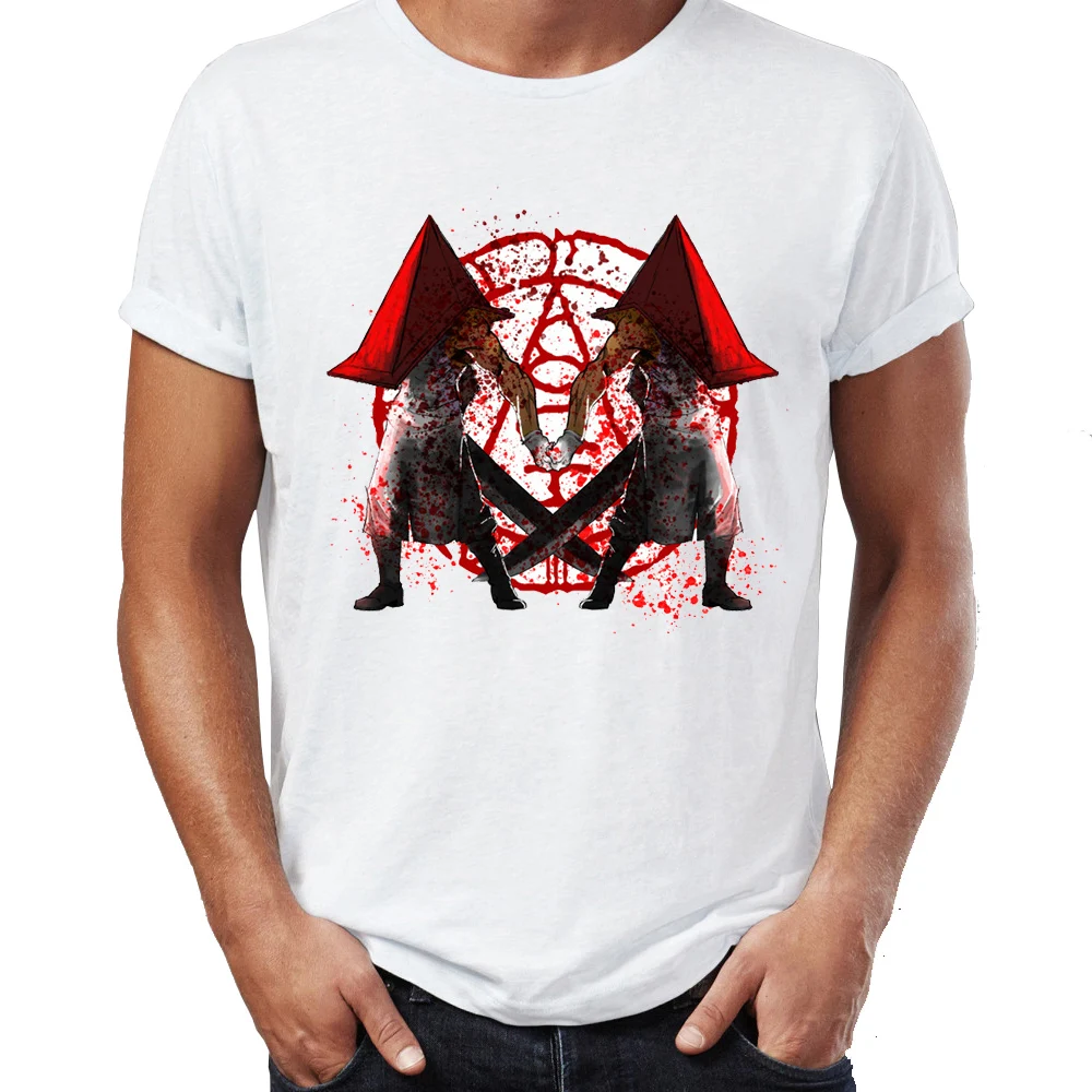 Men's t-shirt The Dreadful Pyramid Head Silent Hill Monster Horror Gaming Villain Awesome Artwork Printed Tshirt Tees Harajuku
Men's t-shirt The Dreadful Pyramid Head Silent Hill Monster Horror Gaming Villain Awesome Artwork Printed Tshirt Tees Harajuku