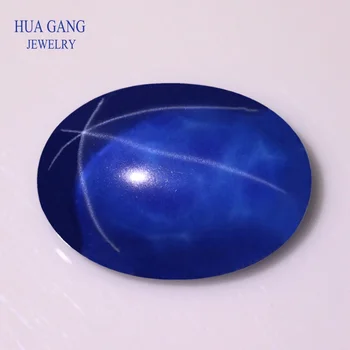 Oval Shape Synthetic Star Corundum Stone Blue Cabochon Plated Bottom Beads For Jewelry Making Flat Back Gems Stones 18x25mm
Oval Shape Synthetic Star Corundum Stone Blue Cabochon Plated Bottom Beads For Jewelry Making Flat Back Gems Stones 18x25mm