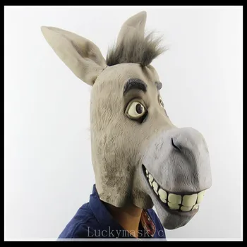 Free shipping Halloween Party Cosplay donkey head Mask Animal Full Head Mask Funny gift toy Christmas Donkey Head Mask in stock
Free shipping Halloween Party Cosplay donkey head Mask Animal Full Head Mask Funny gift toy Christmas Donkey Head Mask in stock