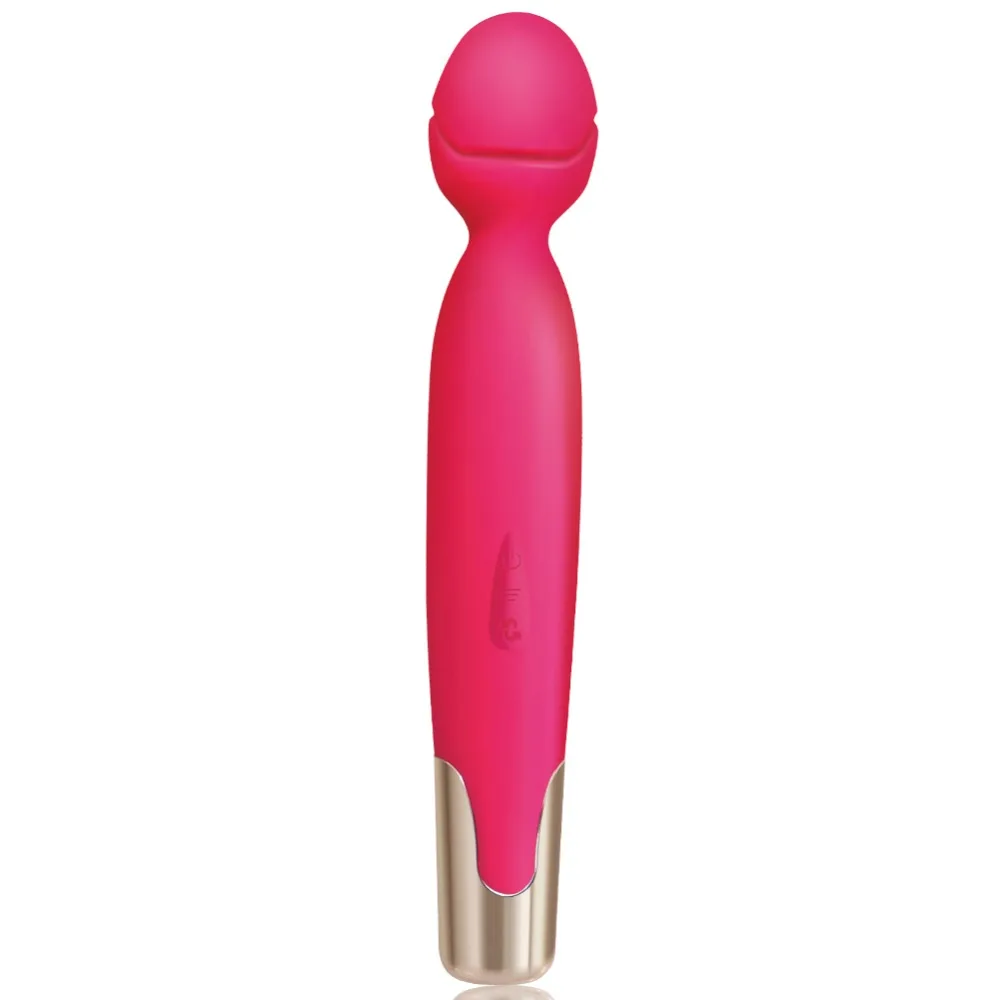 

2019 Wholesales AV Stick Wand Massager G Spot Vibrator USB Charging Dildo Masturbator Medical Silicone Sex Toy for Women 100PCS