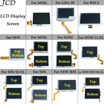 

JCD Top Bottom Lower LCD Display Screen for Nintend NDS/NDSL/NDSi for 3DS New 3DS LL XL for GBA SP Repair Parts Display Panel