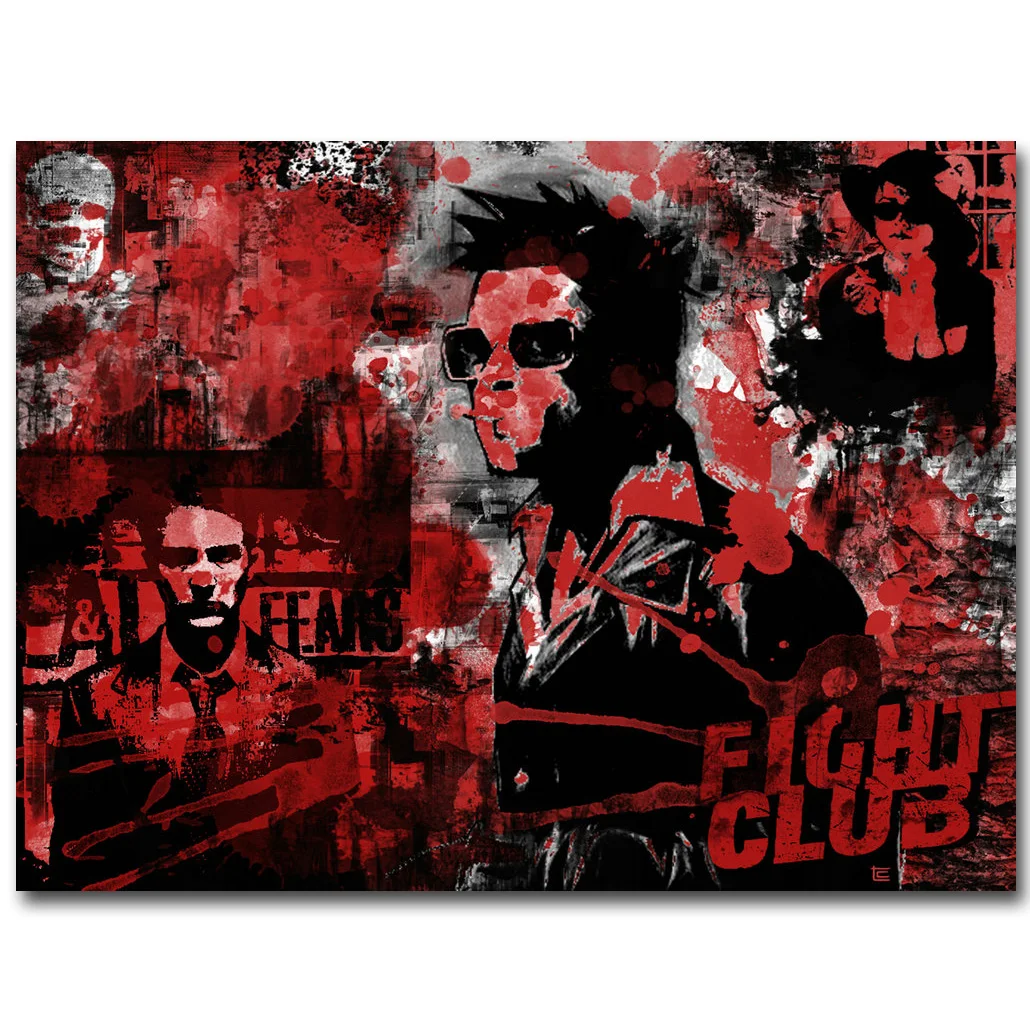 Fight Club Art Silk Fabric Poster Print 13x18 16x22inch Classic Movie Pictures for Living Room Wall Decoration Gift 014
Fight Club Art Silk Fabric Poster Print 13x18 16x22inch Classic Movie Pictures for Living Room Wall Decoration Gift 014