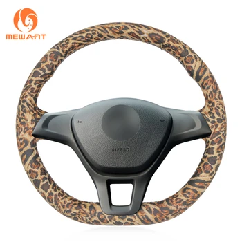 MEWANT Leopard Artificial Leather Car Steering Wheel Cover for Volkswagen VW Golf 7 Mk7 New Polo 2014 2015 2016 2017
MEWANT Leopard Artificial Leather Car Steering Wheel Cover for Volkswagen VW Golf 7 Mk7 New Polo 2014 2015 2016 2017