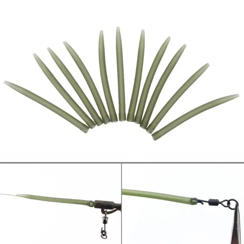 30-100pcs Fishing Rubber Tip Tube Short Anti Wrap Sleeve Connect with Fishing Hook Dark Green
30-100pcs Fishing Rubber Tip Tube Short Anti Wrap Sleeve Connect with Fishing Hook Dark Green