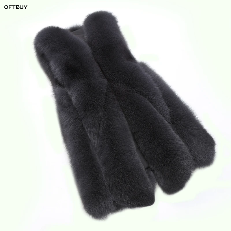 OFTBUY 2019 spring autumn jacket women real fur vest female big natural fox fur long parka sleeveless luxury women coat fashion
OFTBUY 2019 spring autumn jacket women real fur vest female big natural fox fur long parka sleeveless luxury women coat fashion