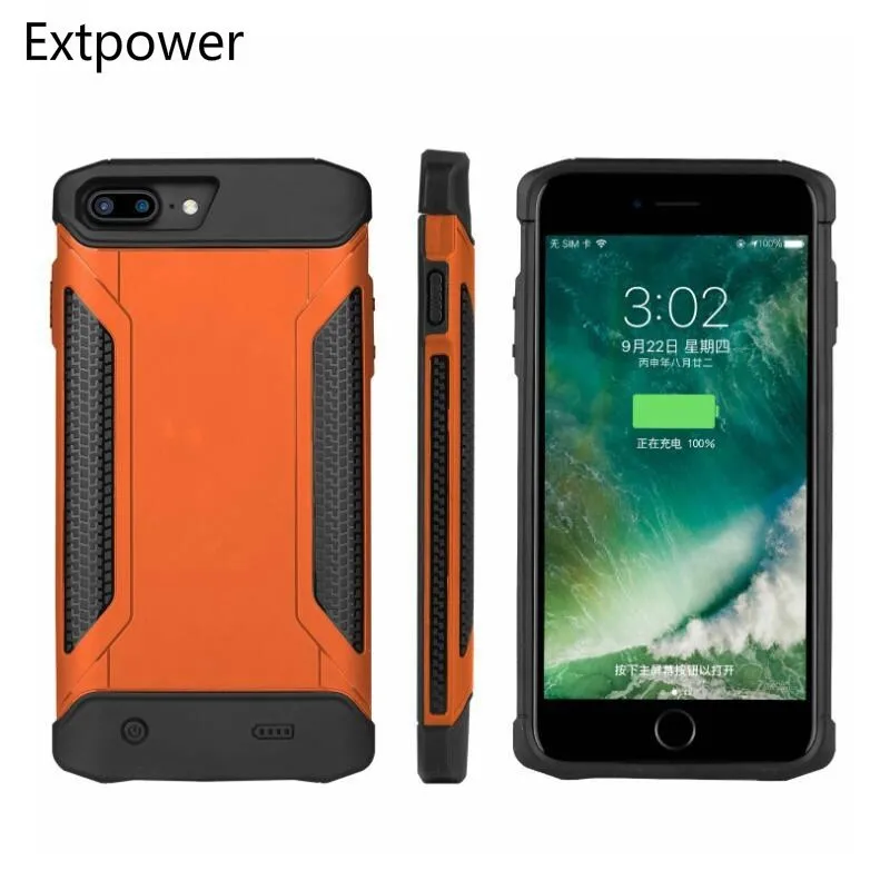 Extpower 5000 mAh For iPhone 6 6S 7 8 shockproof Slim Battery Case For iPhone 6 6S 7 8 Plus Power Bank Charing Cases Back Cover
Extpower 5000 mAh For iPhone 6 6S 7 8 shockproof Slim Battery Case For iPhone 6 6S 7 8 Plus Power Bank Charing Cases Back Cover