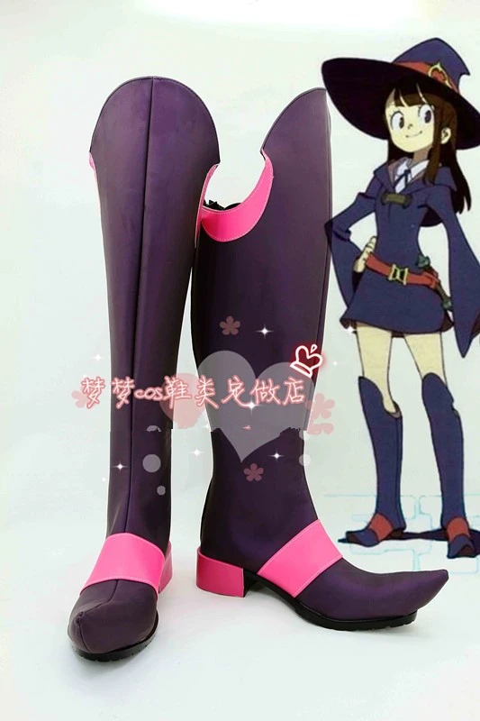 Anime Little Witch Academia Akko Kagari Cosplay Shoes Boots hand made for Halloween Christmas Party Shows
Anime Little Witch Academia Akko Kagari Cosplay Shoes Boots hand made for Halloween Christmas Party Shows