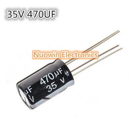 200pcs 470UF 35V Electrolytic Capacitor 35V 470UF Aluminum Electrolytic Capacitor 10X17mm
200pcs 470UF 35V Electrolytic Capacitor 35V 470UF Aluminum Electrolytic Capacitor 10X17mm