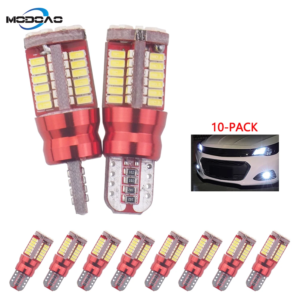 10Pcs T10 3014 LED Signal Lamp Clearance Lights 57SMD LED Car Door Light Reading Lamps License Plate Light Trunk light
10Pcs T10 3014 LED Signal Lamp Clearance Lights 57SMD LED Car Door Light Reading Lamps License Plate Light Trunk light