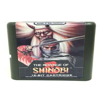 Top quality 16 bit Sega MD game Cartridge for Megadrive Genesis system --- The revenge of Shinobi
Top quality 16 bit Sega MD game Cartridge for Megadrive Genesis system --- The revenge of Shinobi