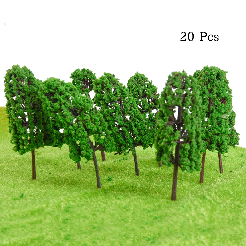 20Pcs/Lot 1/100 Scale Mini Miniature Plastic Model Trees Train Railroad Scenery for House Classroom Park Layout Scene Toy
20Pcs/Lot 1/100 Scale Mini Miniature Plastic Model Trees Train Railroad Scenery for House Classroom Park Layout Scene Toy