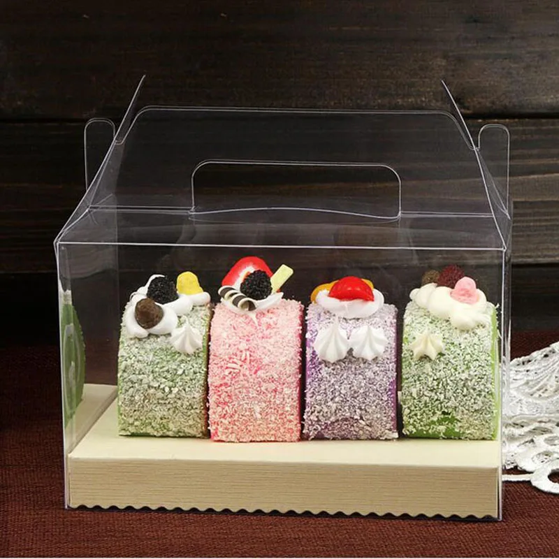 300pcs Clear Rectangle Plastic Cake Box / Cupcake Cheese Mousse Pastry Cream Container Case Wedding Favor Shower ZA5018
300pcs Clear Rectangle Plastic Cake Box / Cupcake Cheese Mousse Pastry Cream Container Case Wedding Favor Shower ZA5018
