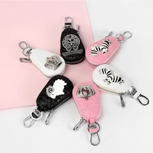 Cute Animal Cartoon Car Key Case Bag for car Leather Key Cover Shell Key Chain Universal Key Holder Cases For Women Girls
Cute Animal Cartoon Car Key Case Bag for car Leather Key Cover Shell Key Chain Universal Key Holder Cases For Women Girls