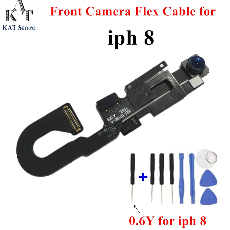 

1PCS Front Camera Flex Cable for 7 Plus 8 8G 4.7 inch Sensor Light Proximity Facing Small Camera Module Flex Cable Repair Part
