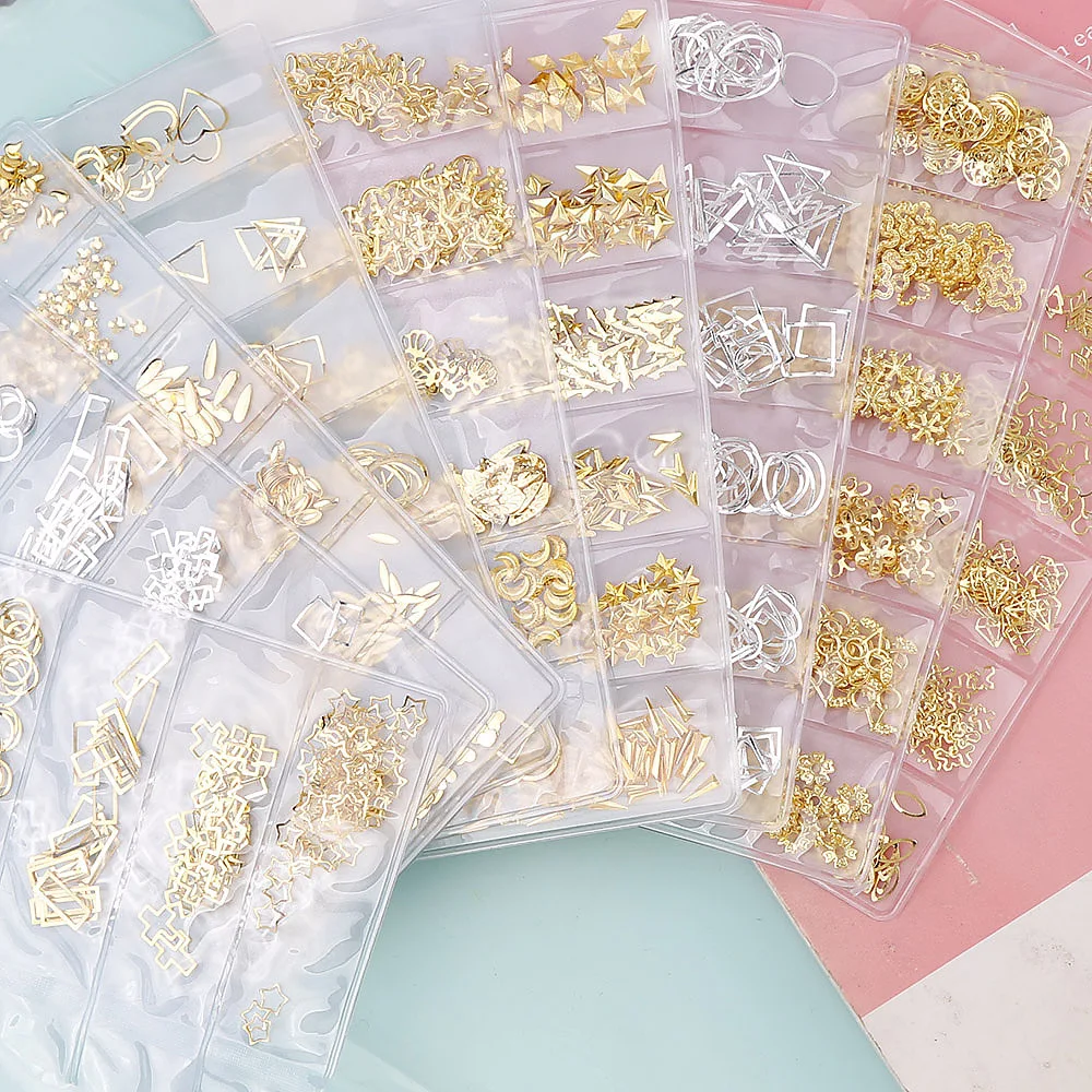 6 Consecutive Bags New Rose Gold Metal Patch Partition Bag Japanese Rivet For UV Resin Epoxy Mold Decoration
6 Consecutive Bags New Rose Gold Metal Patch Partition Bag Japanese Rivet For UV Resin Epoxy Mold Decoration