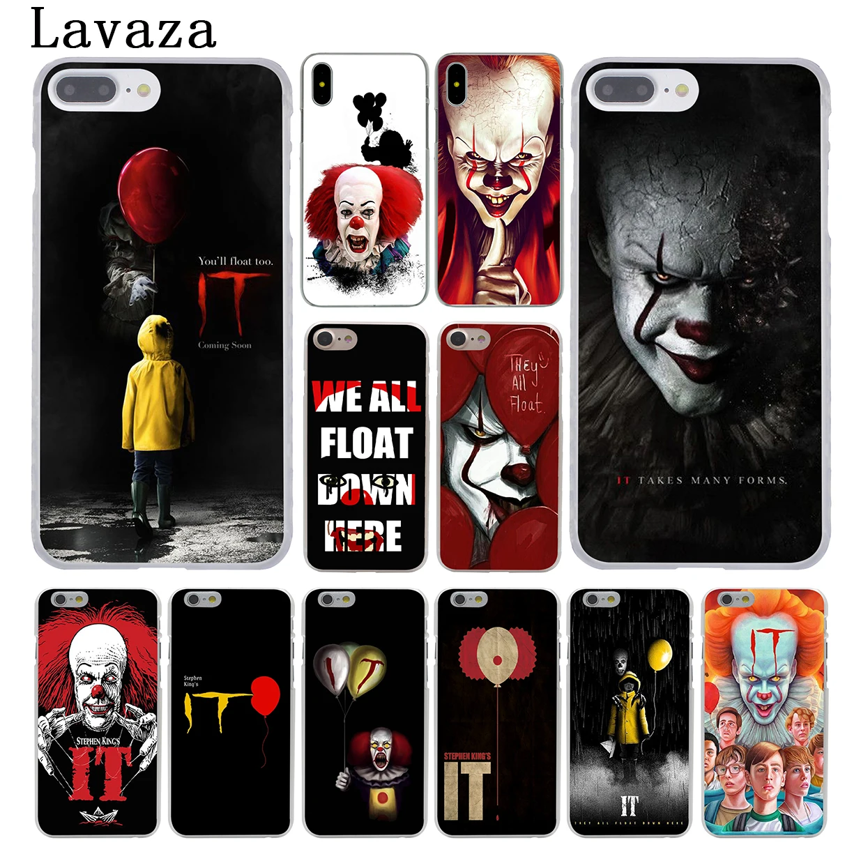 Lavaza Stephen King's It King s It Hard Phone Case for iPhone XR XS X 11 Pro Max 10 7 8 6 6S 5 5S SE 4S 4 Cover
Lavaza Stephen King's It King s It Hard Phone Case for iPhone XR XS X 11 Pro Max 10 7 8 6 6S 5 5S SE 4S 4 Cover