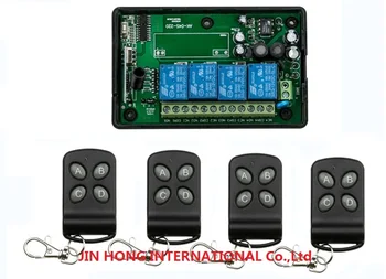 New AC 85V~260V 80V~120V 110V~240V RF 4CH Wide Voltage Multi-Function Wireless Remote Control and Receiver smart chontroller
New AC 85V~260V 80V~120V 110V~240V RF 4CH Wide Voltage Multi-Function Wireless Remote Control and Receiver smart chontroller