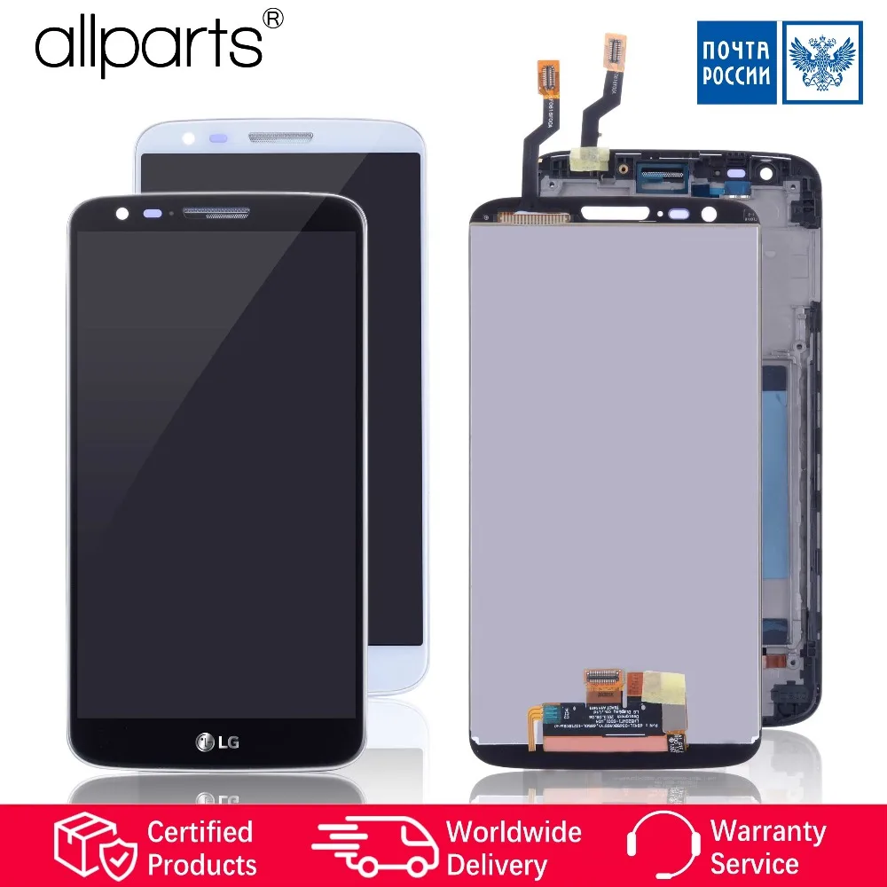 Original Display For LG G2 LCD Touch Screen Digitizer with Frame D800 D801 D802 D805 D803 VS980 F320 LS980 Black White
Original Display For LG G2 LCD Touch Screen Digitizer with Frame D800 D801 D802 D805 D803 VS980 F320 LS980 Black White