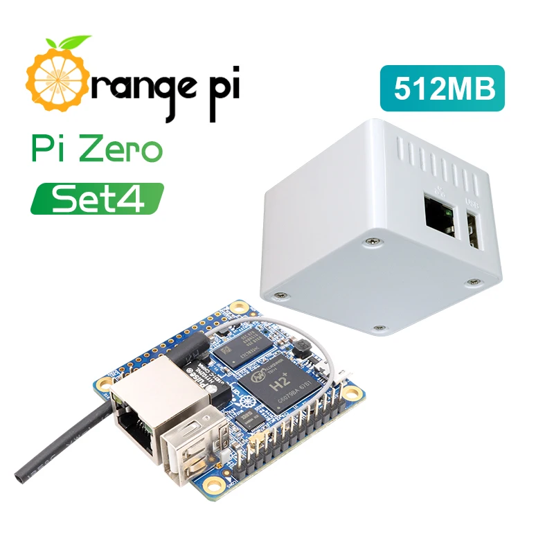 Orange Pi Zero Set4:Orange Pi Zero512MB+Protective White Case H2 Quad Core Open-source development board beyond Raspberry Pi
Orange Pi Zero Set4:Orange Pi Zero512MB+Protective White Case H2 Quad Core Open-source development board beyond Raspberry Pi