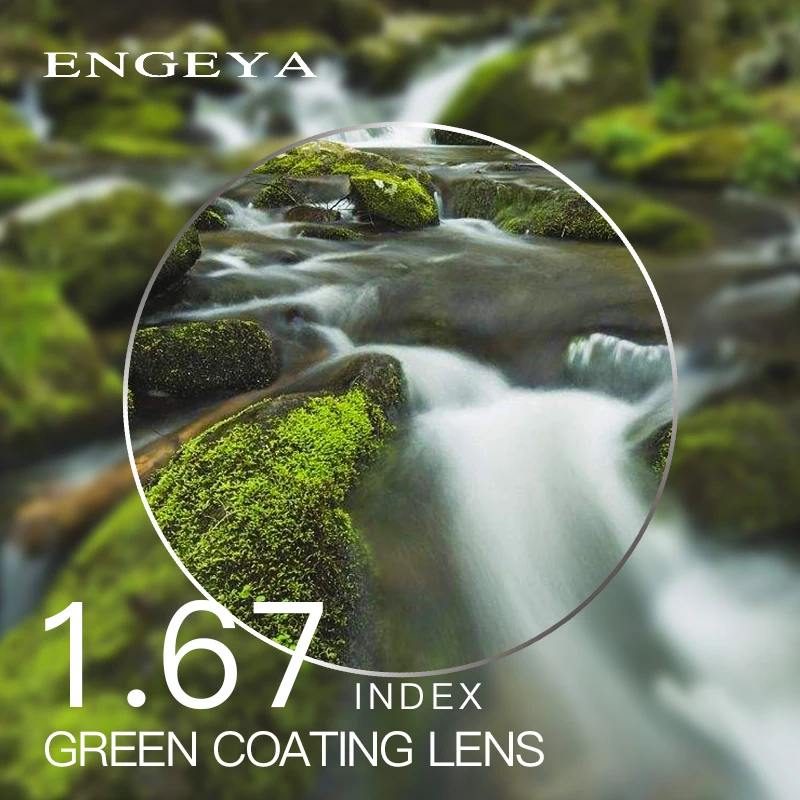 1.67 Index Prescription Lenses Resin Aspheric Glasses Lenses for Myopia Hyperopia Presbyopia Eyeglasses Lens with Green Coating
1.67 Index Prescription Lenses Resin Aspheric Glasses Lenses for Myopia Hyperopia Presbyopia Eyeglasses Lens with Green Coating