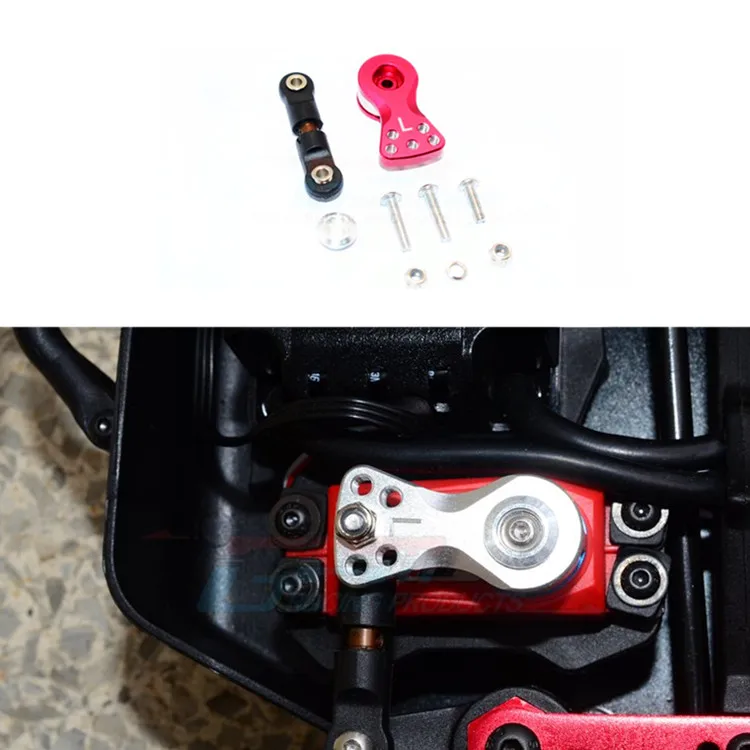 SPRING STEEL ANTI-THREAD TIE ROD WITH ALLOY SERVO HORN FOR 25T SPLINE OUTPUT SHAFT for 1/8 ARRMA KRATON
SPRING STEEL ANTI-THREAD TIE ROD WITH ALLOY SERVO HORN FOR 25T SPLINE OUTPUT SHAFT for 1/8 ARRMA KRATON